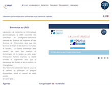 Tablet Screenshot of limsi.fr